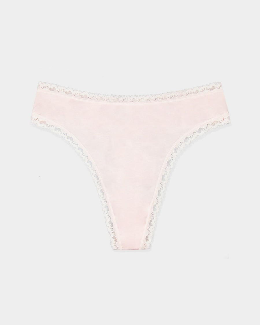 Knicker Stripe & Stare | High Waisted Thong