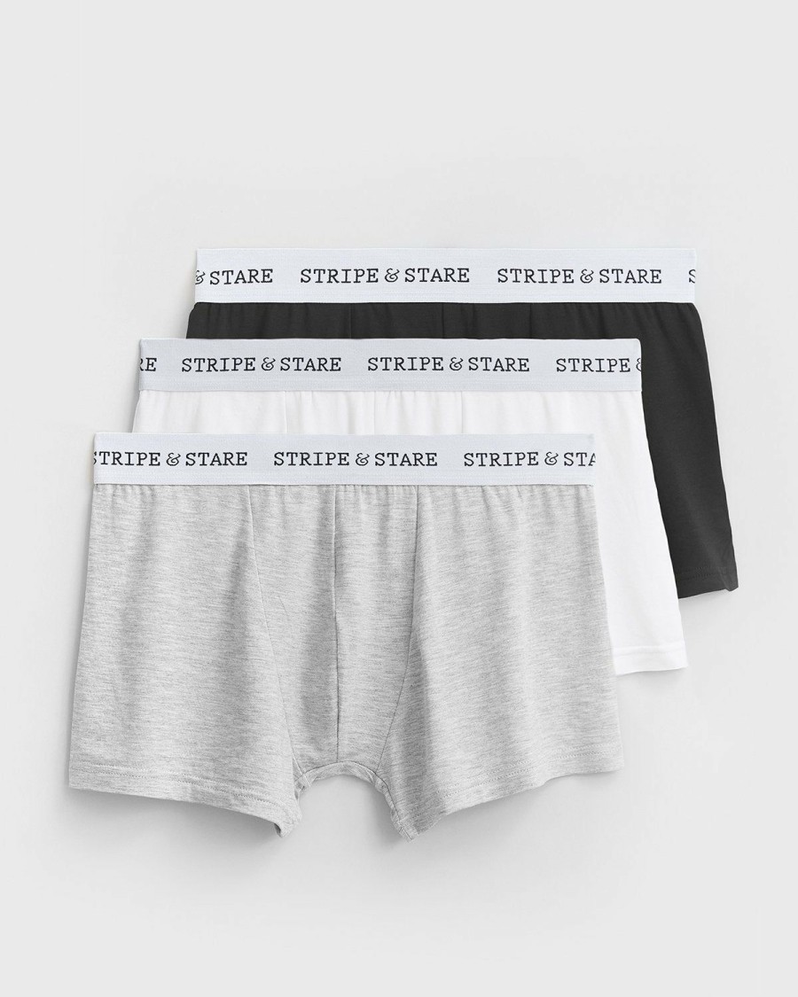 Knicker Stripe & Stare | Unisex Boxer Three Pack