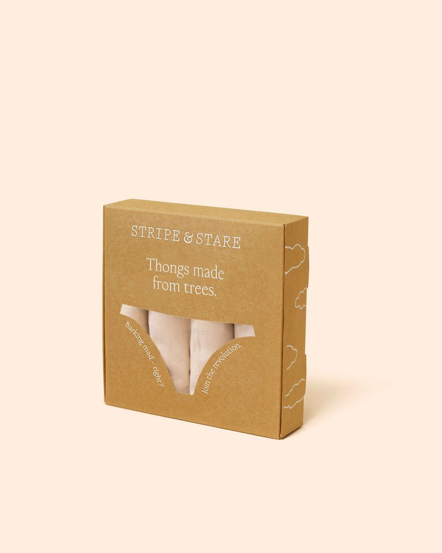 Knicker Stripe & Stare | Thong Four Pack