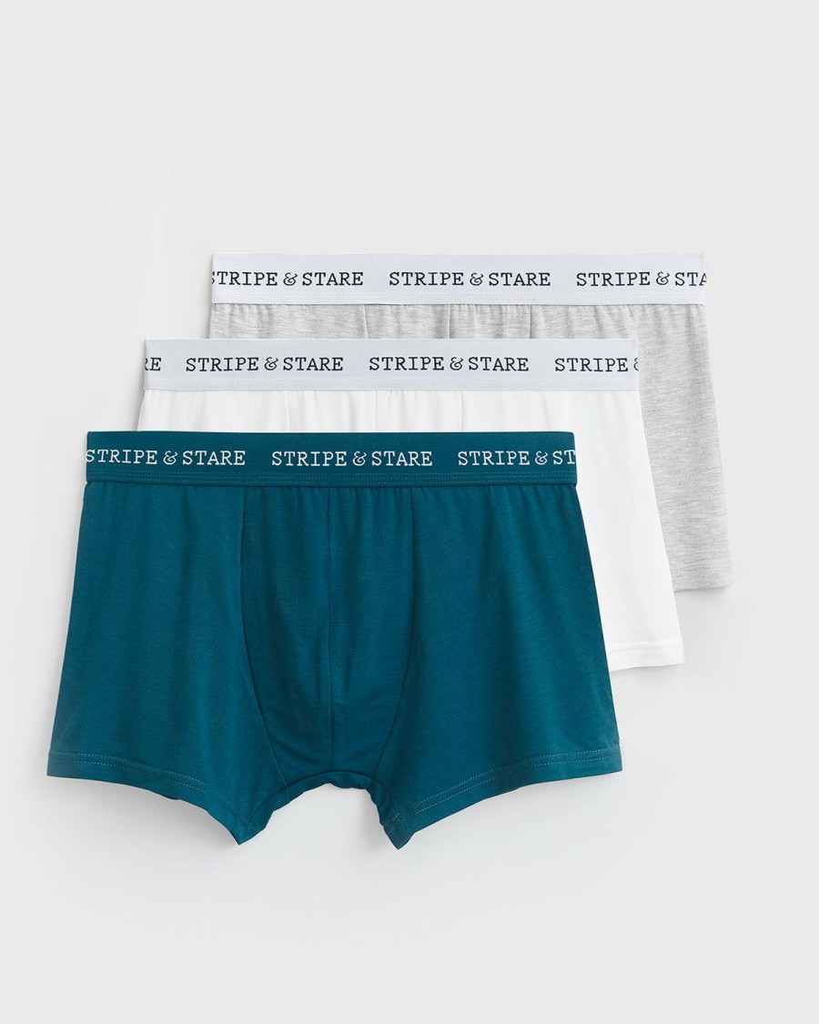 Knicker Stripe & Stare | Unisex Boxer Three Pack